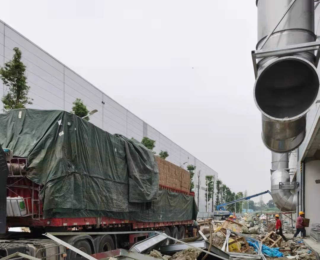 成飛集團(tuán)供貨現(xiàn)場